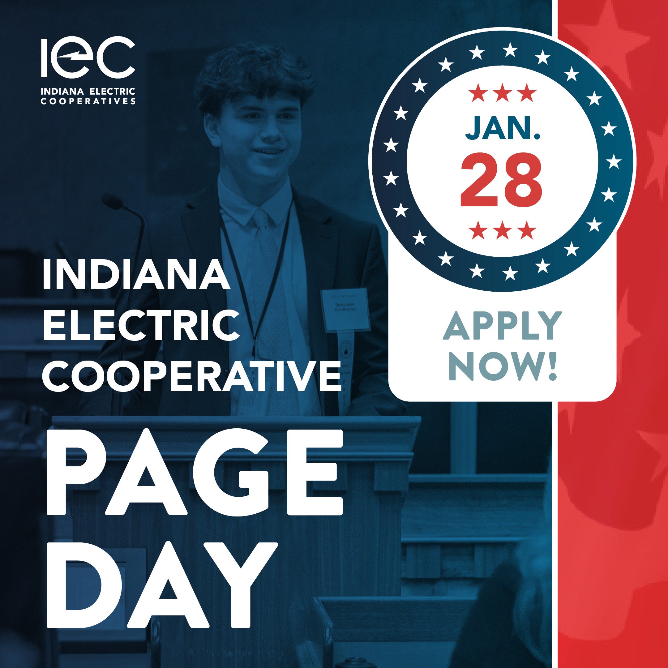 Page Day Apply Now Graphic