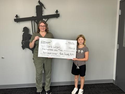 $500 Bill Credit Winner- Dana Logan