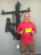 Door Prize Winner- Charles Thompson